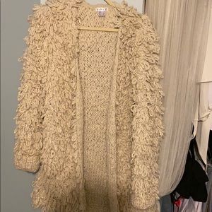 Shag cardigan